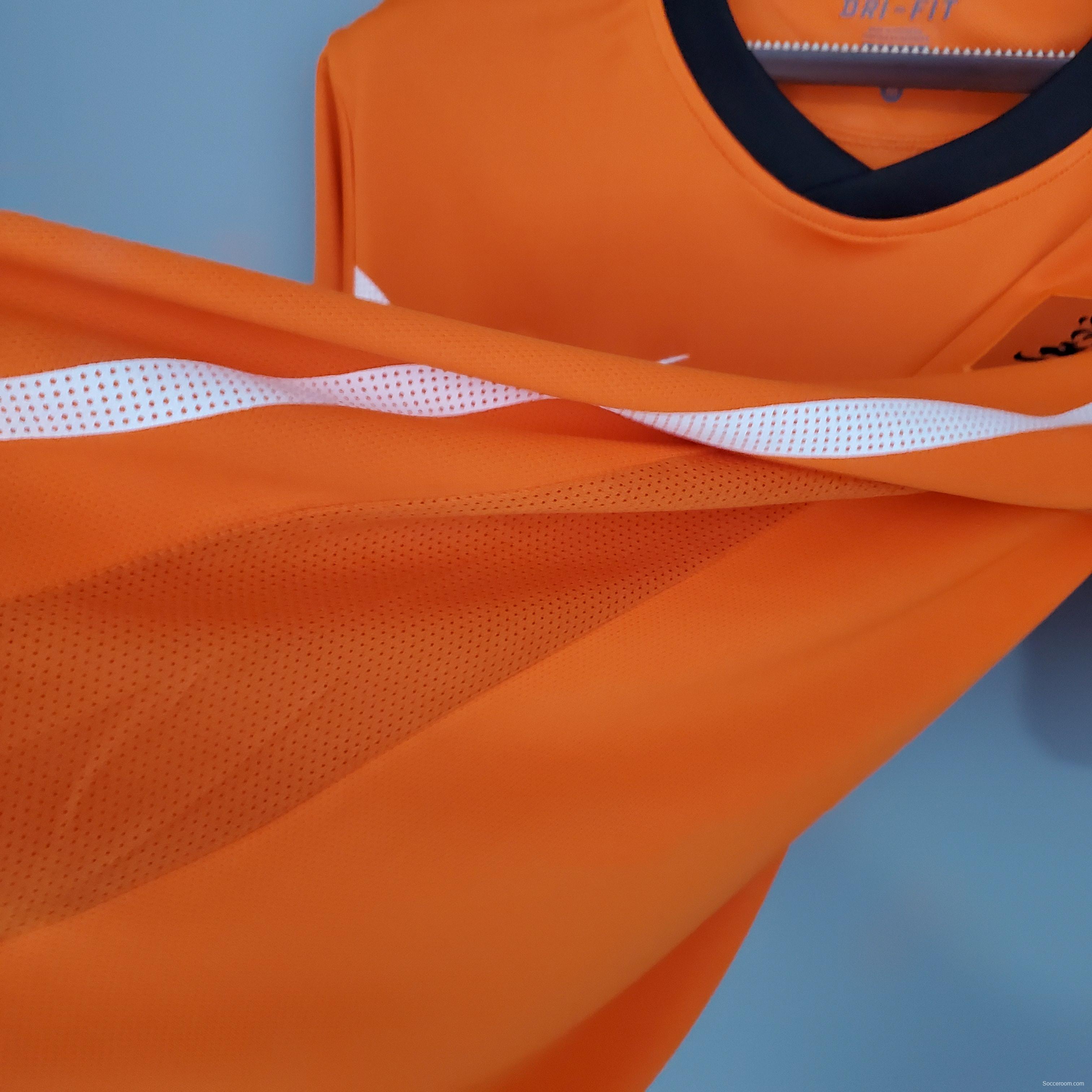 Retro Netherlands 2010 home Soccer Jersey