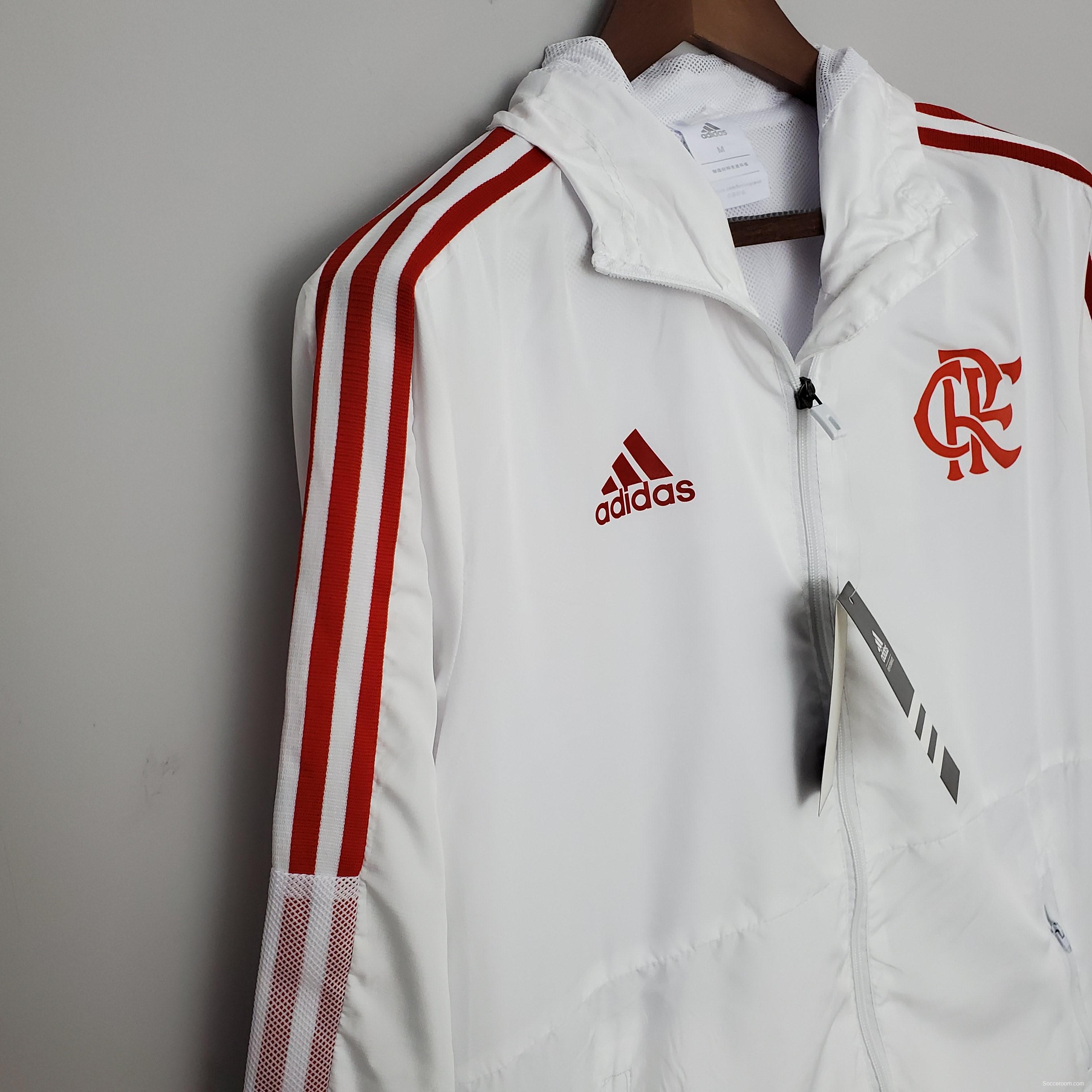 2022 Flamengo Windbreaker White