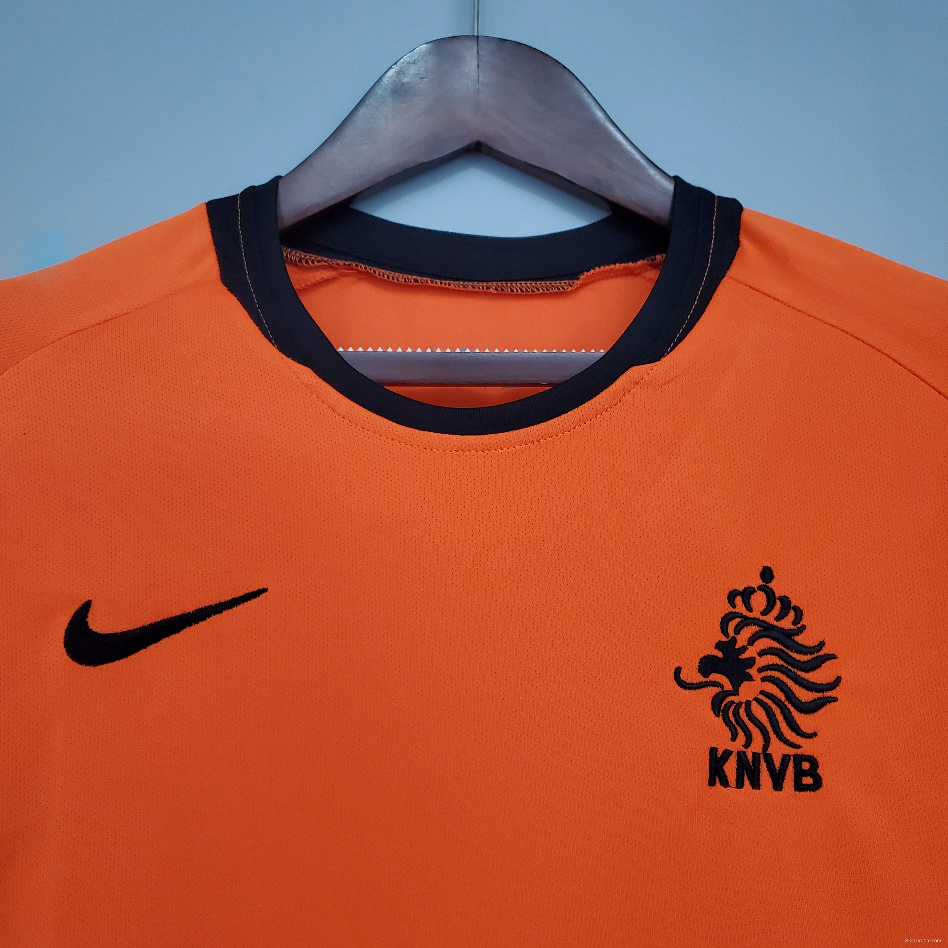 Retro Netherlands 2002 home Soccer Jersey