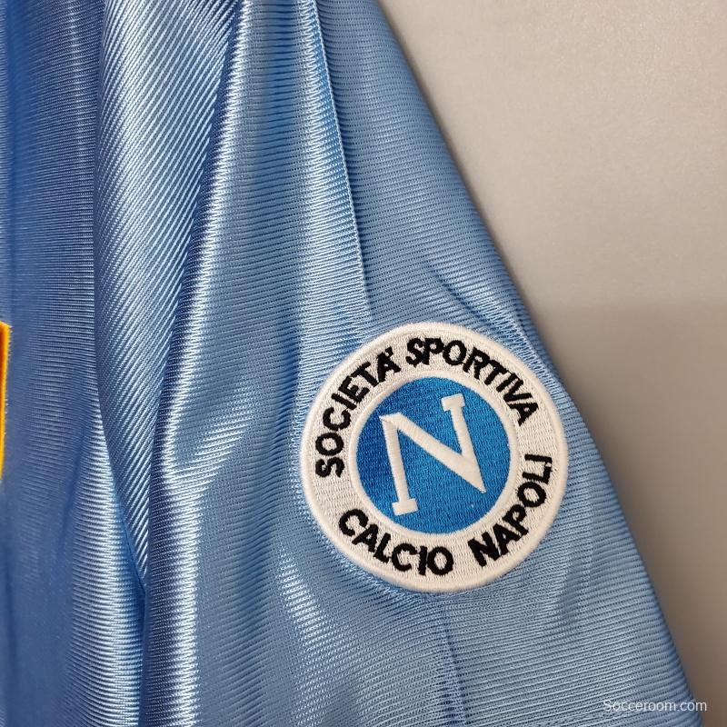 Retro Napoli 90/91 home Soccer Jersey