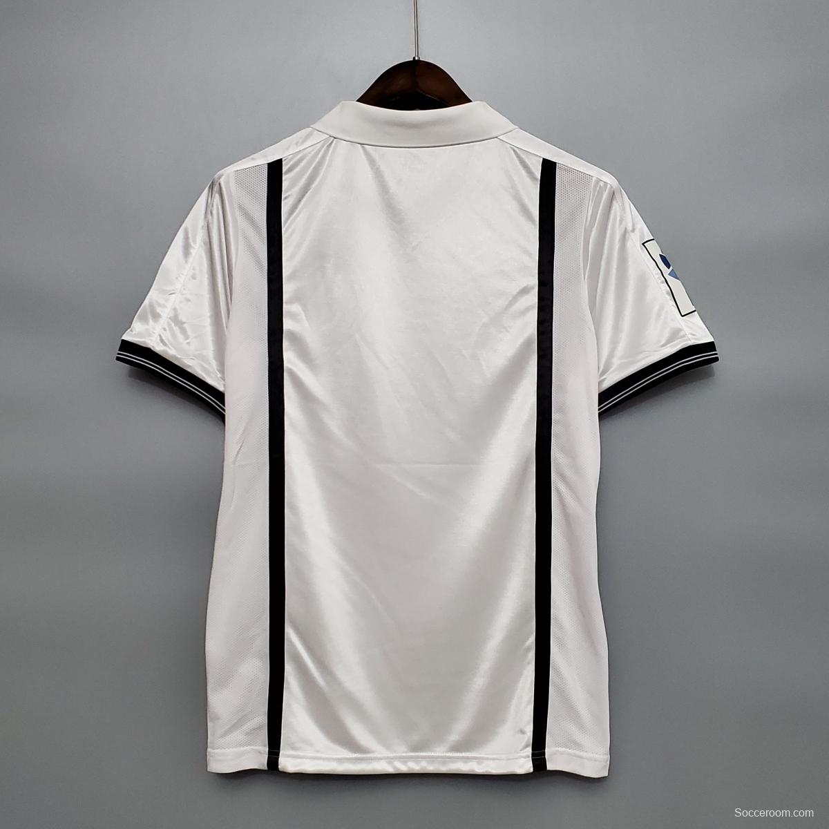 Retro 00/01 Valencia Home Soccer Jersey