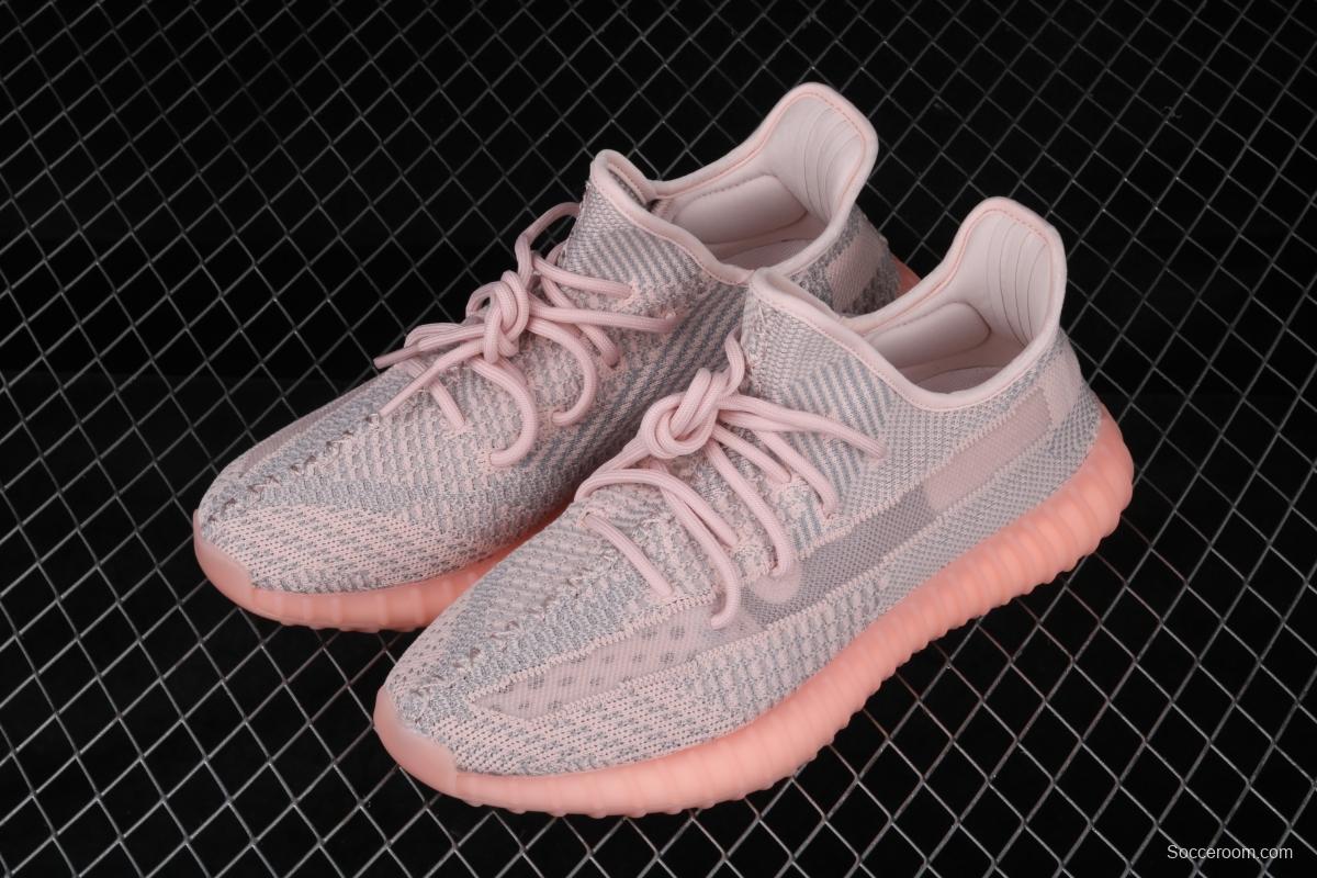 Adidas Yeezy 350 Boost V2 FQ9008 Darth Coconut 350 second generation rose gold color match