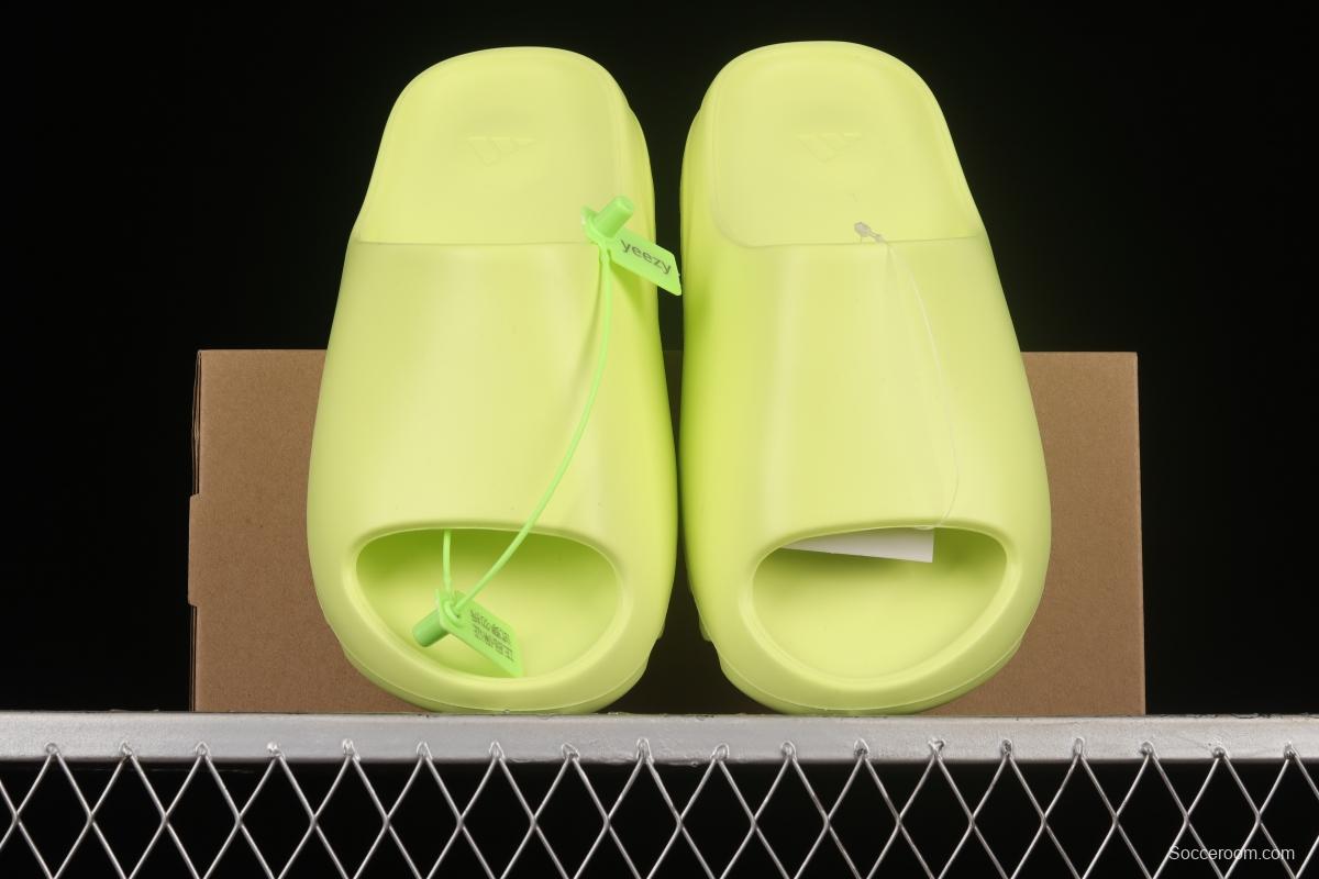 Kanye West x Yeezy Slide Resin GX6138 Fluorescent Green