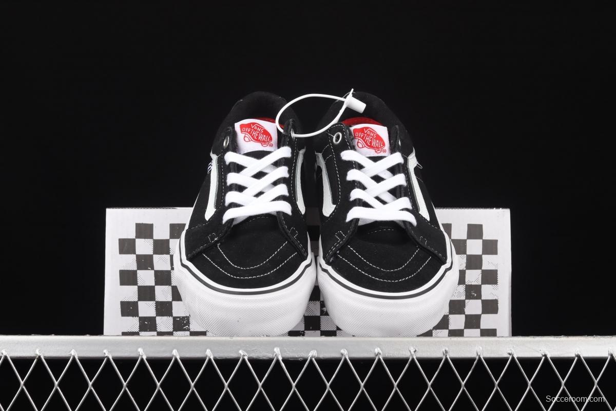 Vans Sk8-Low classic black and white low-top casual skateboard shoes VN0A5FCFY28