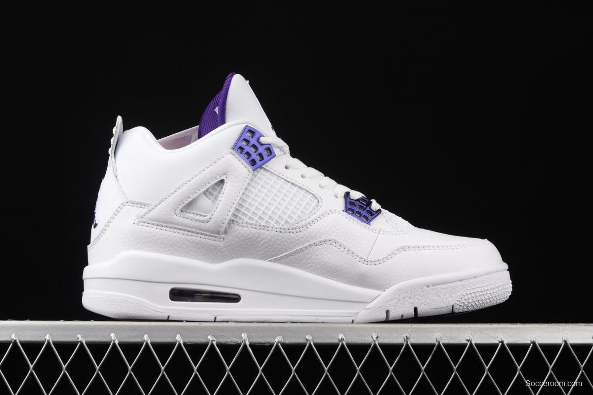 Air Jordan 4 Court Purple White and Purple CT8527-115