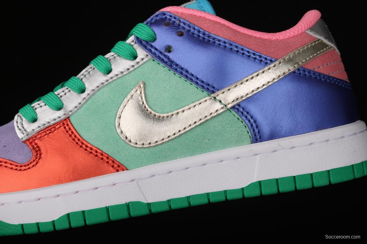 NIKE SB DUNK Low SE Candy Egg 2.0 candy mandarin duck dunk series low side leisure sports skateboard shoes DN0855-600