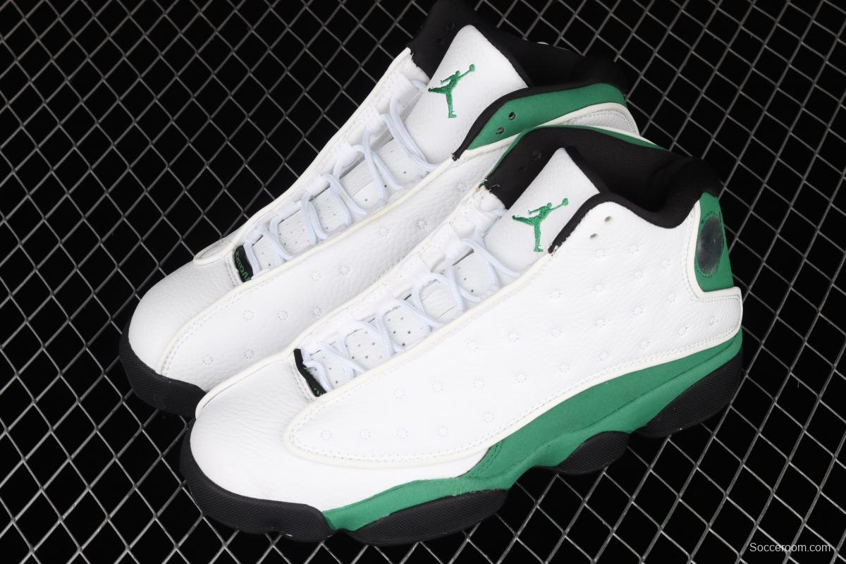 Air Jordan 13 Retro 3 White and green 414571-113