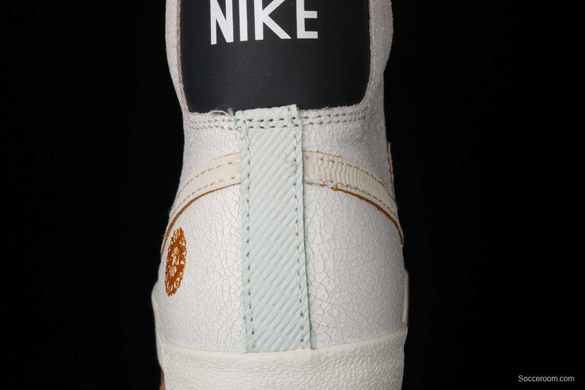 NIKE Blazer Mid '1977 Vintage Day Of The Classic Trail Blazers High Band Leisure Sports Board shoes DC5185-133