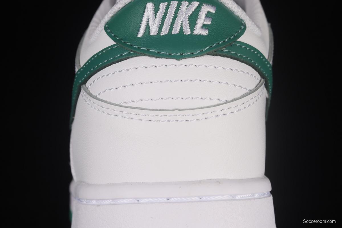 NIKE SB DUNK Low White and Green Celtic SB Slam Dunk Series low-side leisure sports skateboard shoes DD1503-112