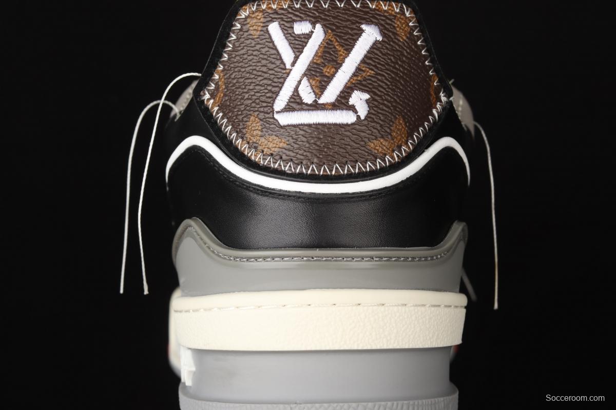 Authentic LV 2021ss early spring fashion catwalk sneakers 51Bcolore MS1220