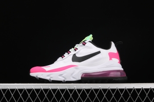 NIKE Air Max 270React new high-frequency mesh function half-palm air cushion cushioning running cloth shoes CJ0619-101