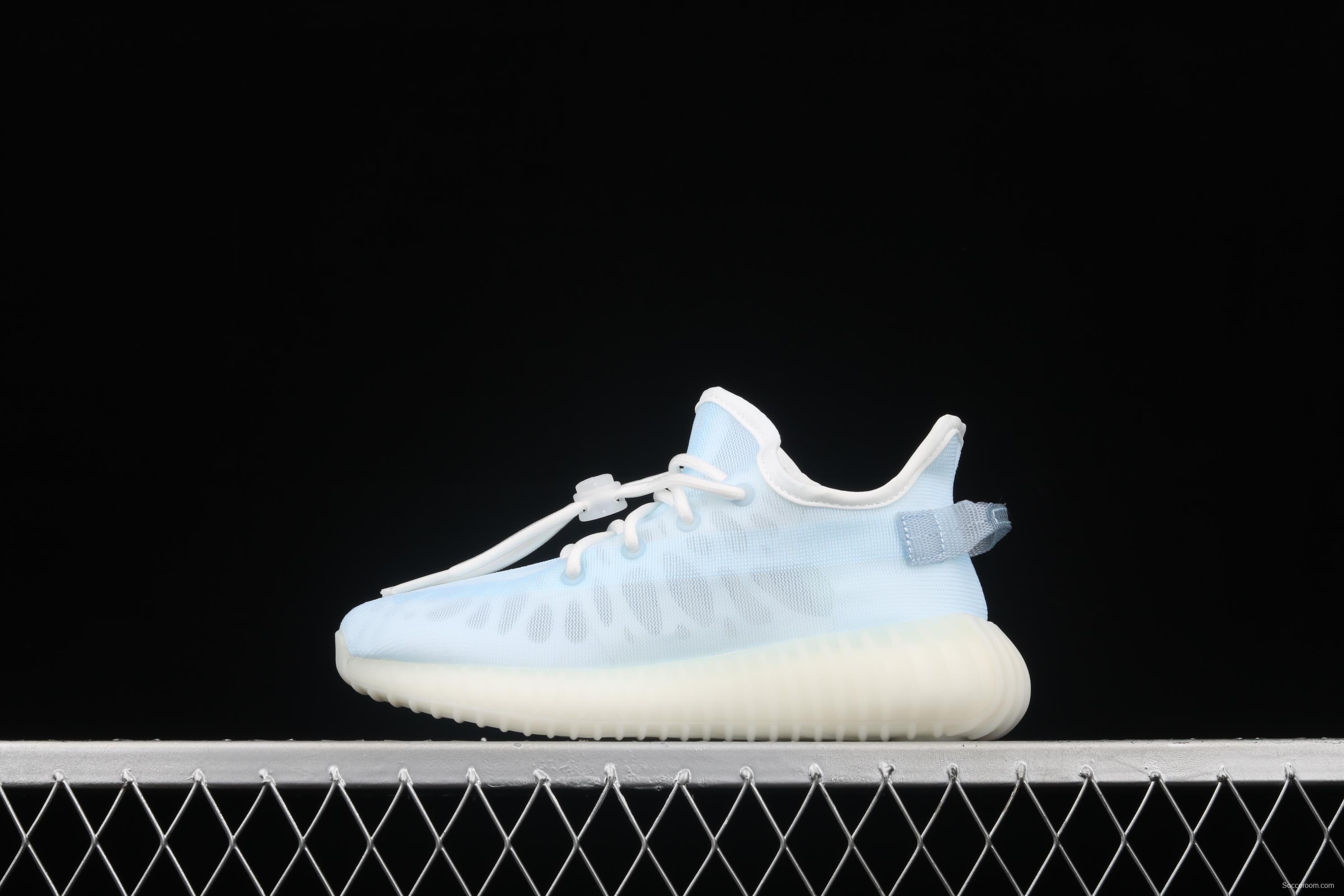 Kids Adidas Yeezy 350 Boost V2 GW2869 Darth Coconut 350 second Generation Kids