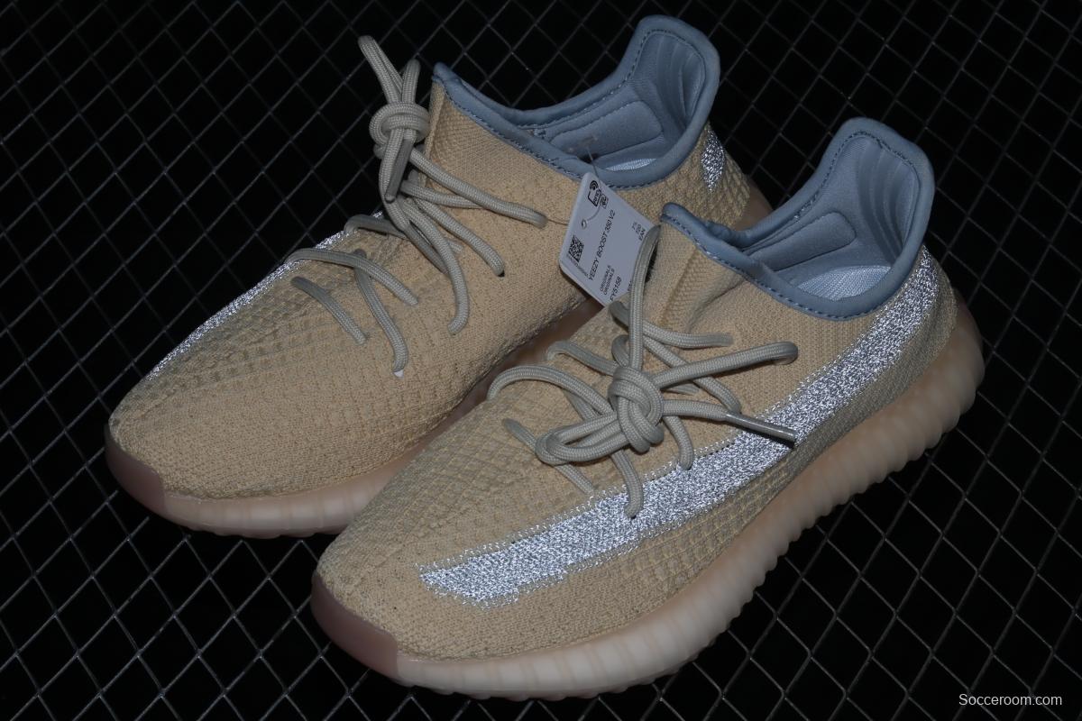 Adidas Yeezy Boost 350V2 Linen FY5158 Darth Coconut 350 second generation flax full star