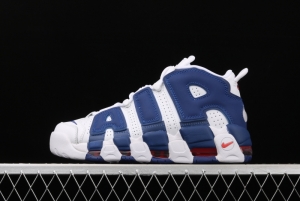 NIKE Air More Uptempo 96 QS Pippen original series classic high street leisure sports basketball shoes 921948-101