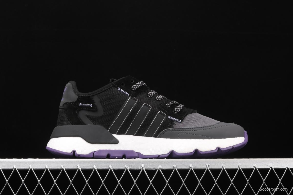 Adidas Nite Jogger 2019 Boost FV4135 3M reflective vintage running shoes