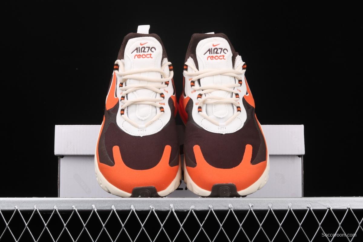 NIKE Air Max 270React new high-frequency mesh function half-palm air cushion cushioning running cloth shoes CT2864-300