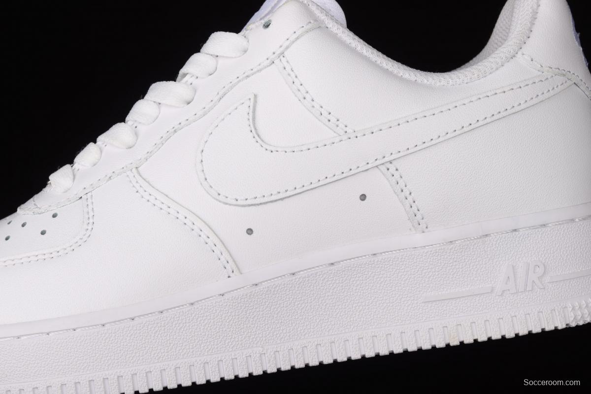 NIKE Air Force 1'07 Low classic all-white low-top leisure sports shoes 315122-111,