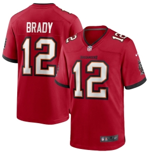 Men's Tom Brady Red Player Limited Team Jersey