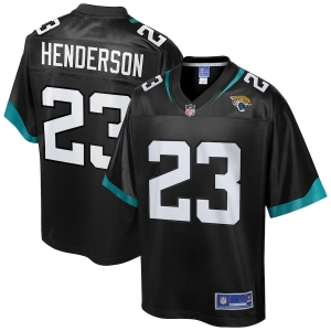 Youth CJ Henderson Pro Line Black Player Limited Team Jersey