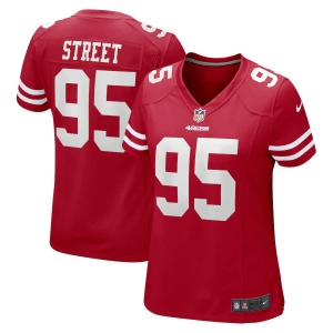 Women's Kentavius Street Scarlet Player Limited Team Jersey