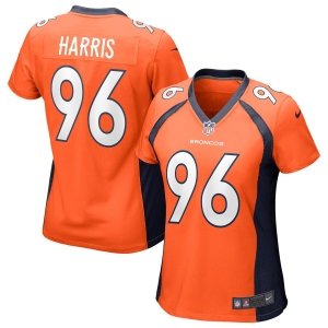 Women's Shelby Harris Orange Player Limited Team Jersey