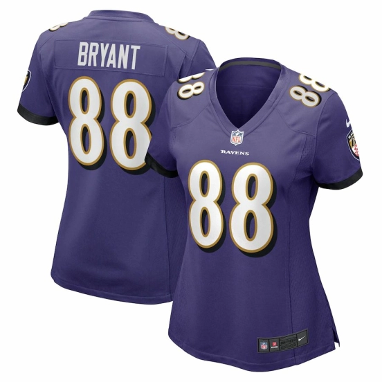 Women's Dez Bryant Purple Player Limited Team Jersey