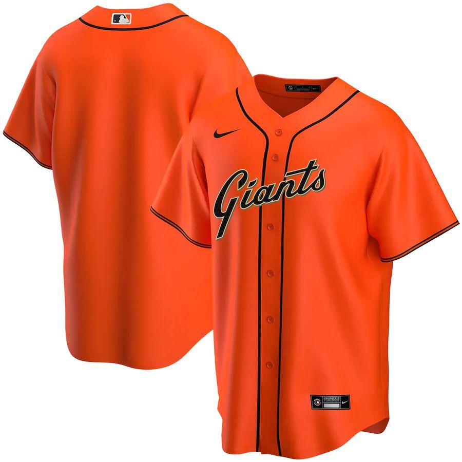 Men's Orange Alternate 2020 Team Jersey