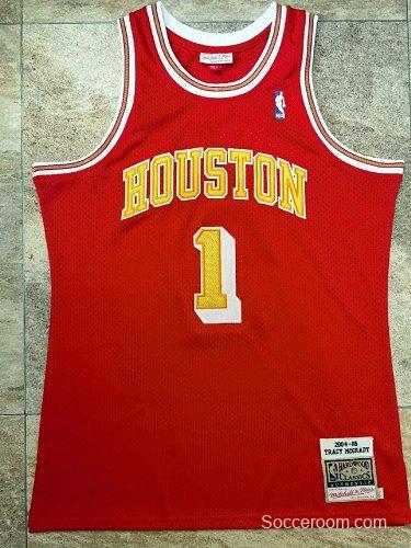 Men's Tracy McGrady Red Retro Classic Team Jersey