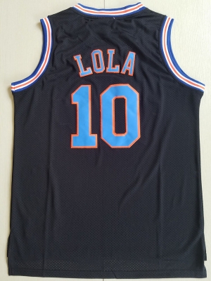 Lola 10 Movie Edition Black Basketball Jersey