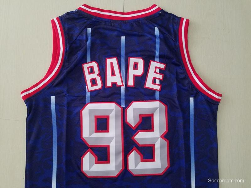 Men's No. 93 Fashion Edition Basketball Jersey