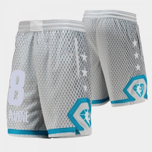 Adult 2022 All-Star Zach LaVine Gray Diamond Shorts