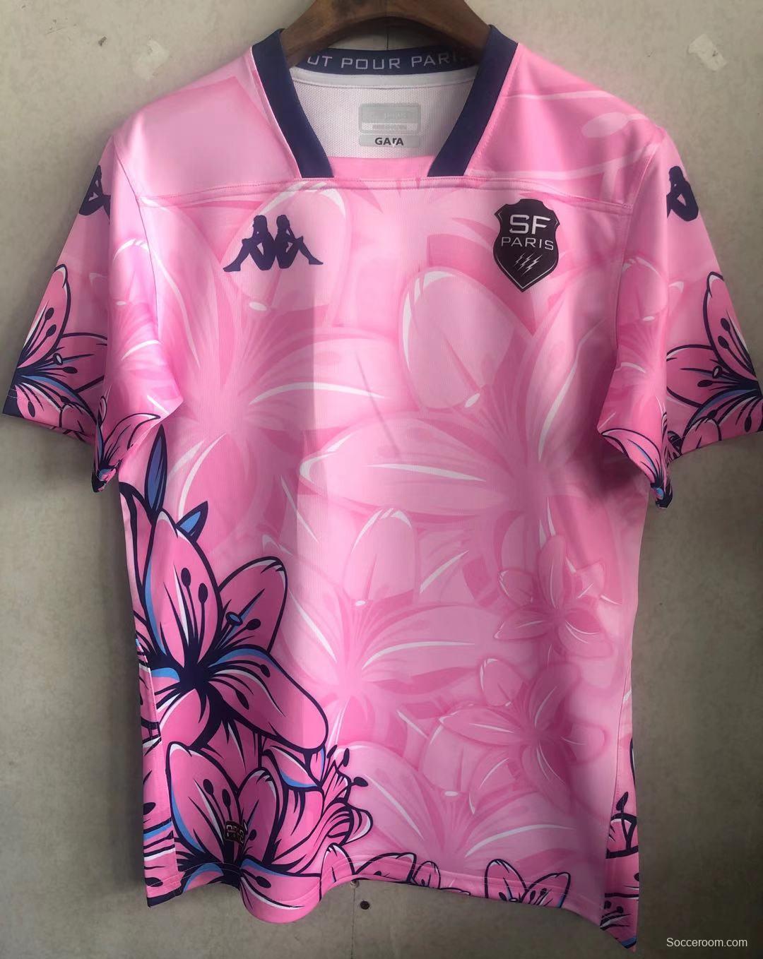 Stade Francais Paris 2021 Mens Pro Home Jersey