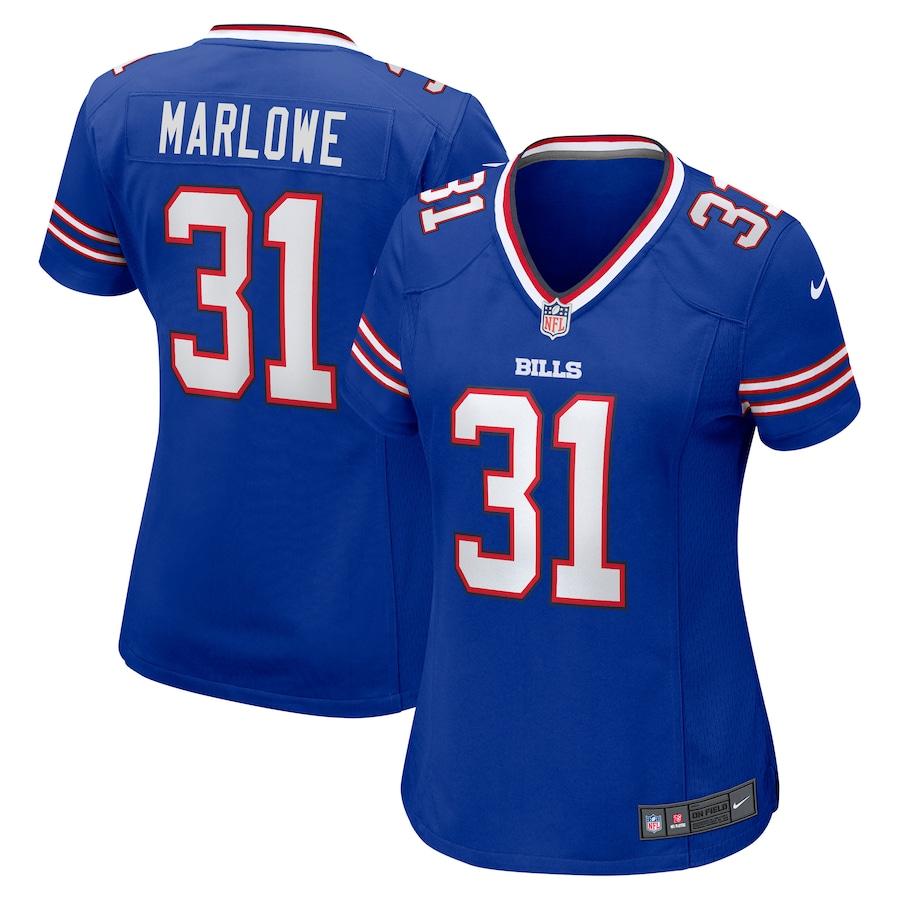 Women's Dean Marlowe Royal Player Limited Team Jersey