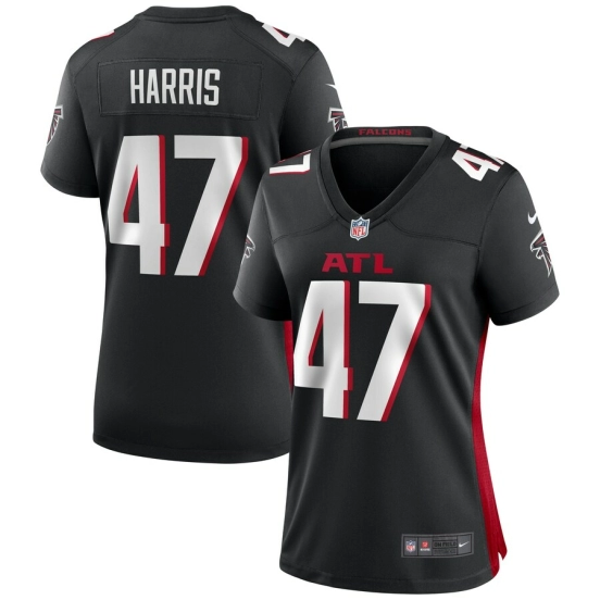 Women's Josh Harris Black Player Limited Team Jersey