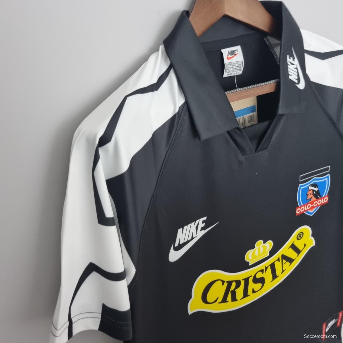 Retro 1995 Colo Colo away Soccer Jersey