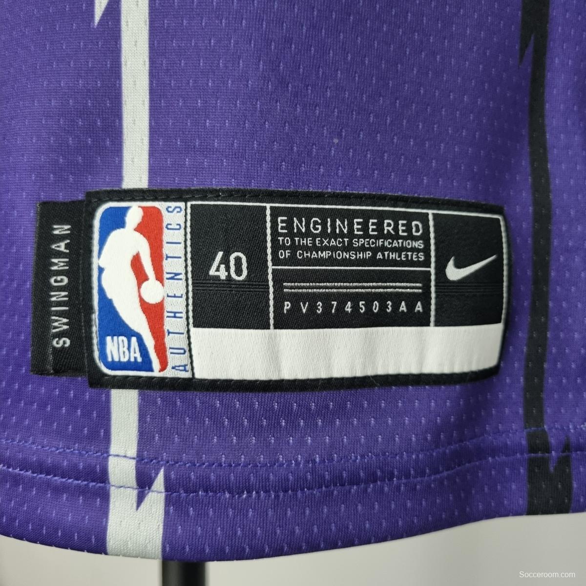 Toronto Raptors SIAKAM #43 Purple NBA Jersey