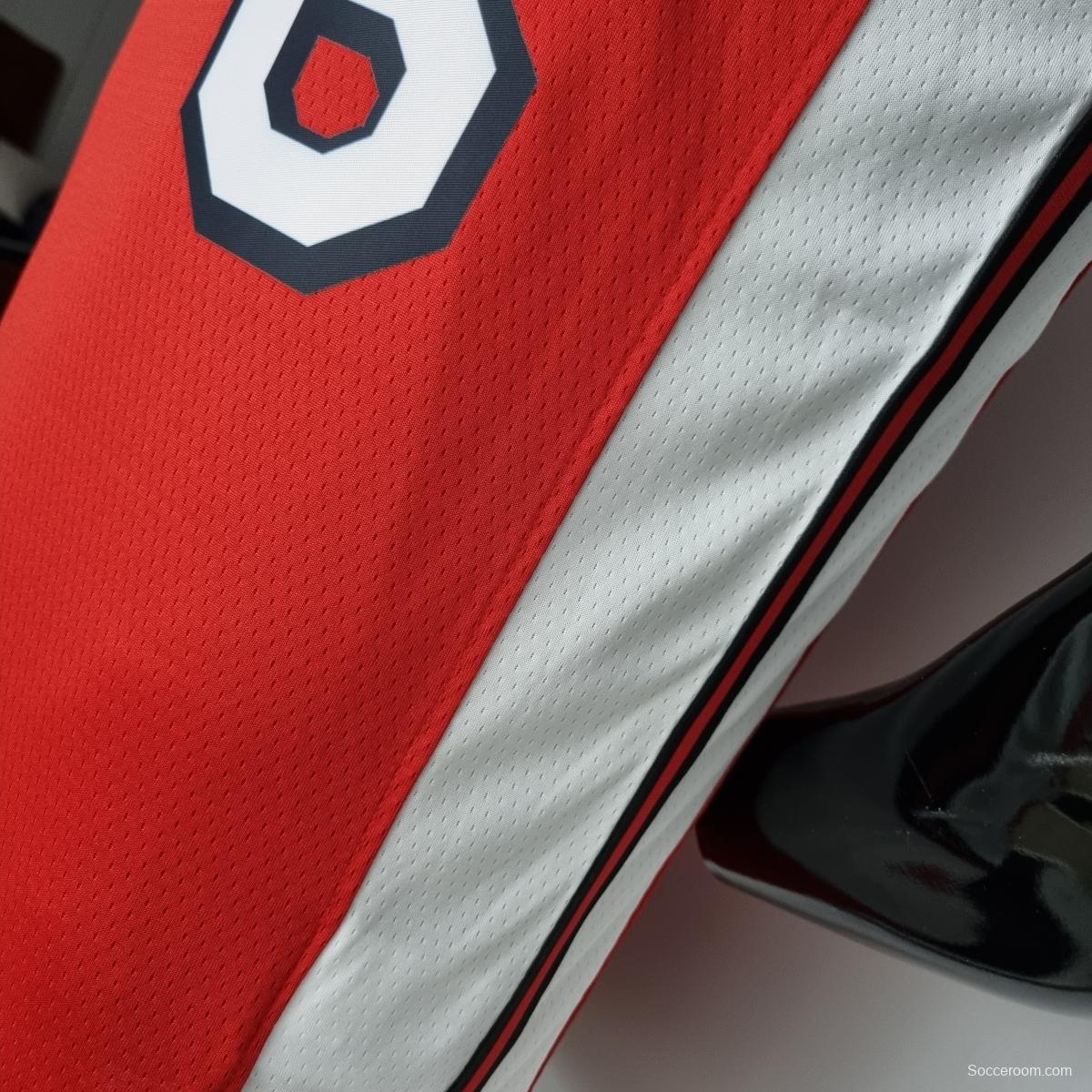 75th Anniversary 2022 Season Chicago Bulls CARUSO #6 City Edition Red NBA Jersey