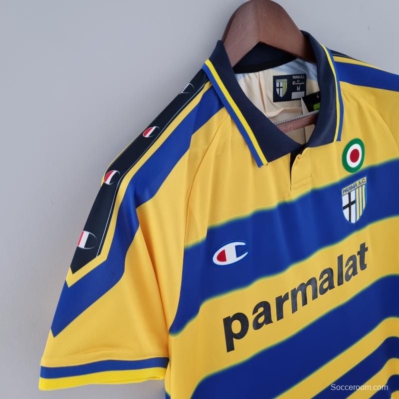 Retro Parma 99/00 Home Soccer Jersey