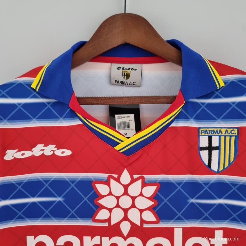 Retro Parma 98/99 Away Soccer Jersey