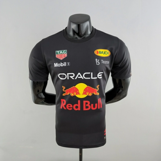 2022 F1 Red Bull Black Jersey #0001