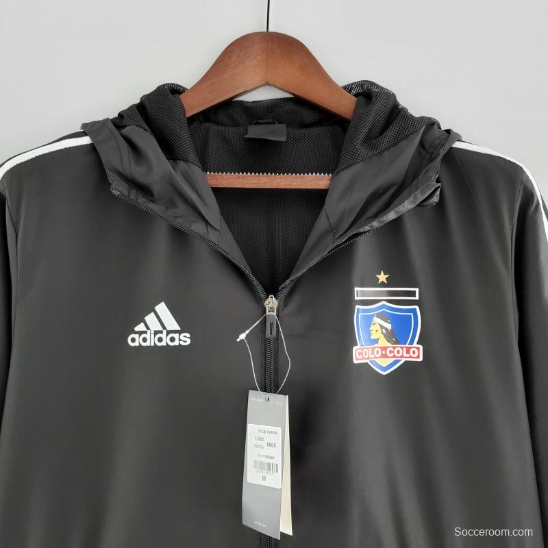 2022 Colo Colo Windbreaker Black