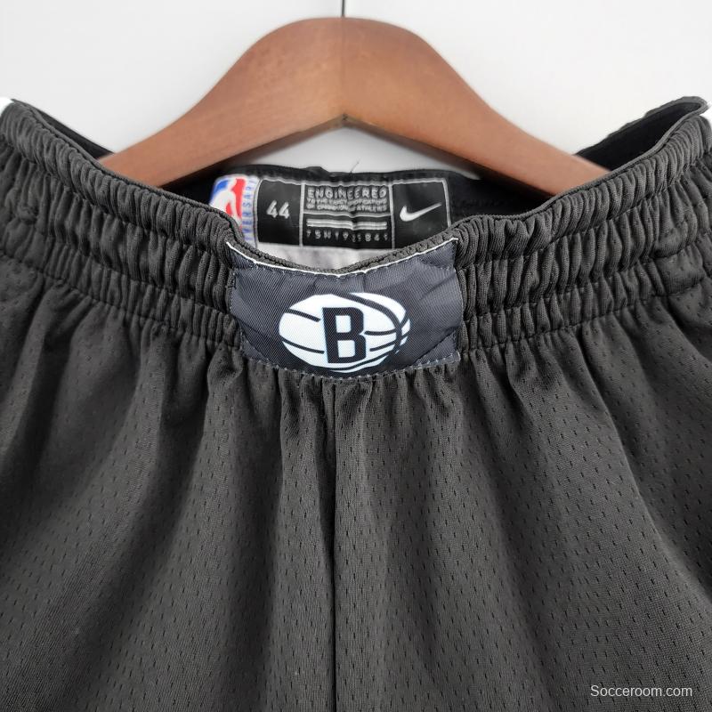 75th Anniversary Brooklyn Nets NBA Shorts Black