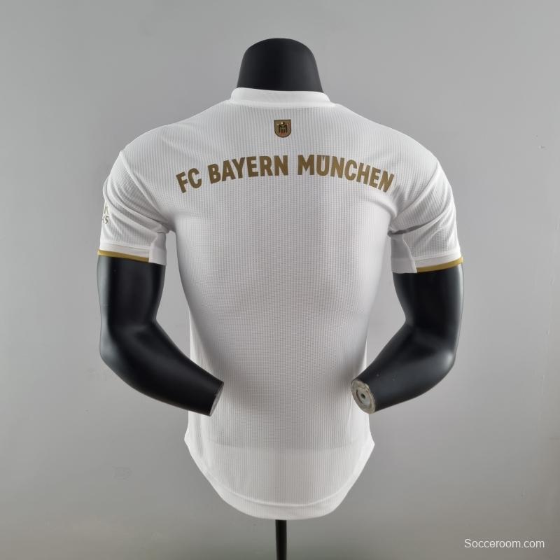 Player Version 22/23 Bayern Munich Away Soccer Jersey