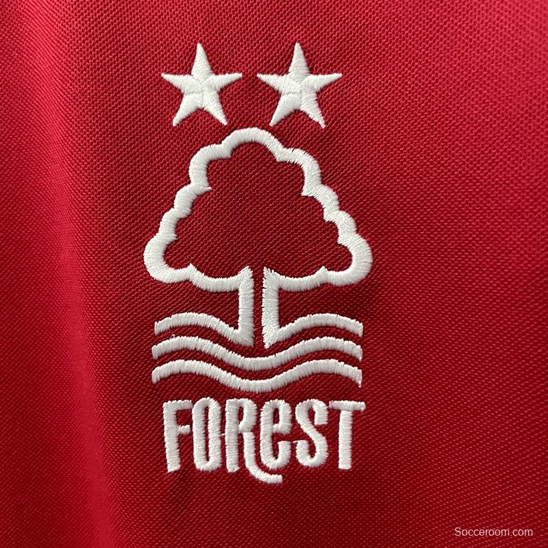 22/23 Nottingham Forest Home Soccer Jersey