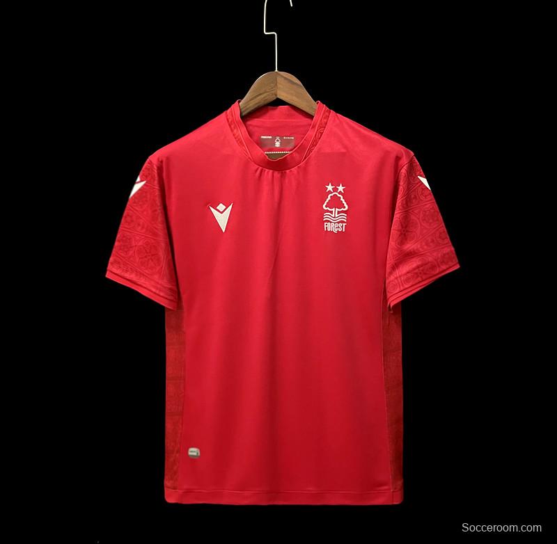 22/23 Nottingham Forest Home Soccer Jersey