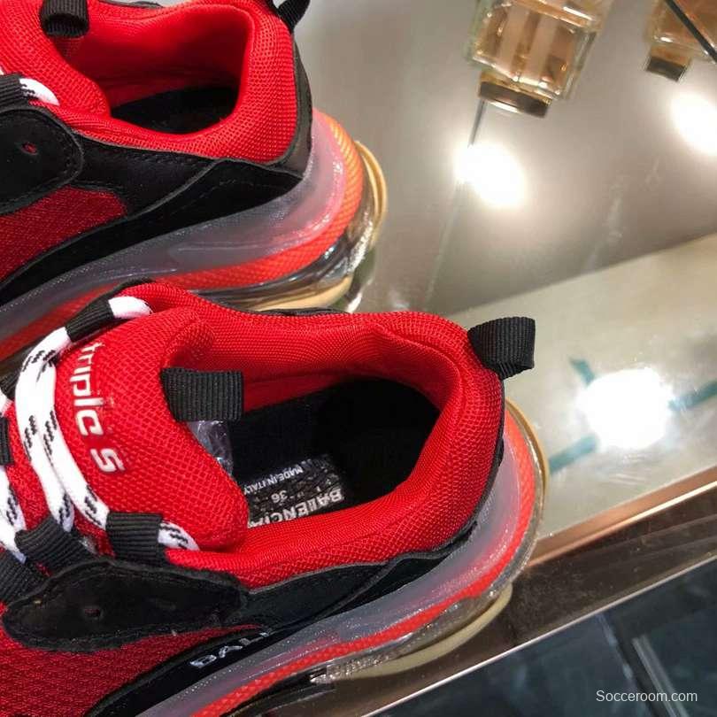 Men/Women Balenciaga Triple-S Sneaker Red/White Item 6380340