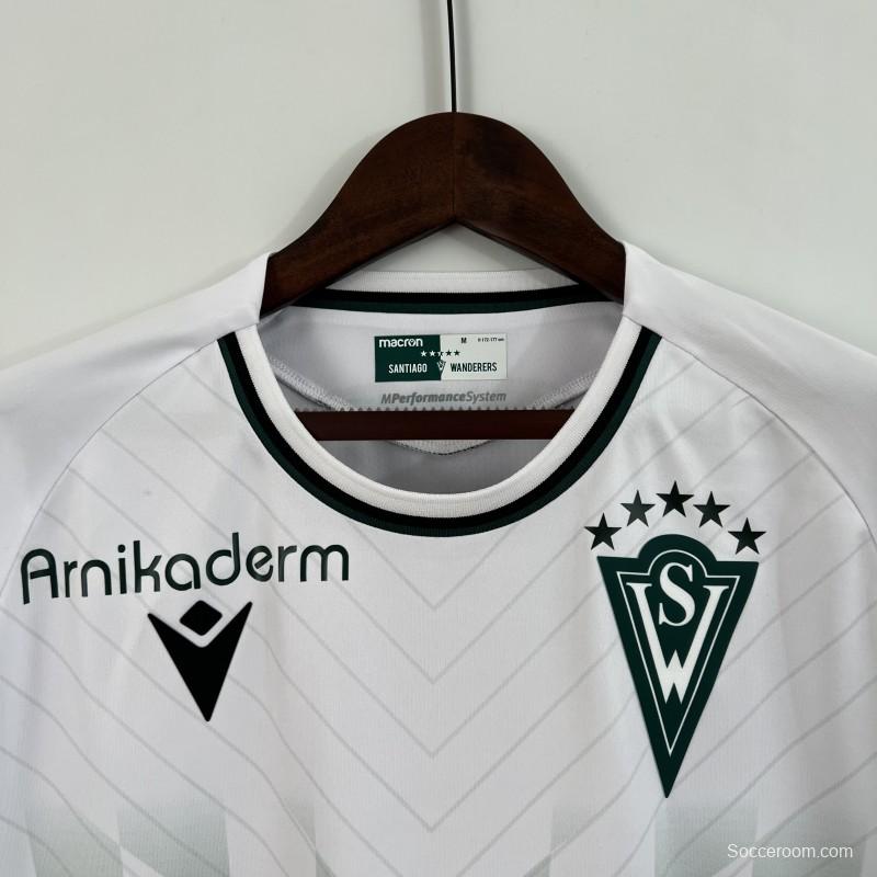 23/24 Santiago Wanderers Away White Jersey