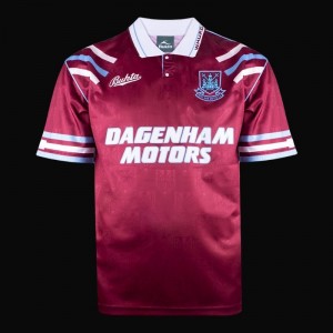 Retro 93/94 West Ham Home Jersey