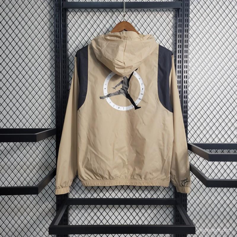 2023 Jordan Beige White Windbreaker