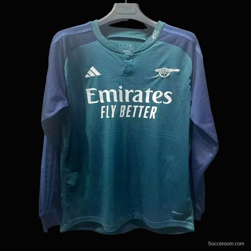 23/24 Arsenal Away Long Sleeve Jersey